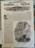 THE ILLUSTRATED LONDON NEWS 114, JULY 6, 1844. CAMPBEL. MOROCCO MAROC. BUCKINGHAM PALACE. OVERLAND INDIAN MAIL - Autres & Non Classés
