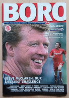 Middlesbrough Vs Liverpool 2002  Football Match Program - Livres