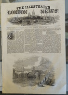 THE ILLUSTRATED LONDON NEWS 119, AUGUST 10, 1844. THE BRIGS OF AYR. TAHITI - Autres & Non Classés