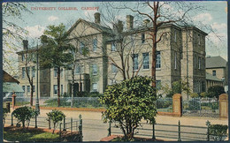 Wales, Cardiff, University College - Posted 1908 - Glamorgan