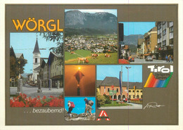 Austria Postcard Worgl Multi View - Wörgl