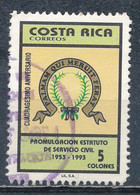 °°° COSTA RICA  - Y&T N°566 - 1993 °°° - Costa Rica