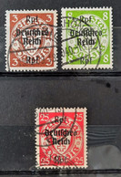 Dantzig 1939 N°258,261,266 Ob TTB - Other & Unclassified