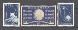 Roumanie  -  Avion   :  Yv  104-06   **  Espace - Unused Stamps