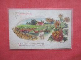 Thanksgiving  Embossed.   Thanksgiving.     Added Beads   Ref 5847 - Thanksgiving