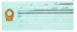 PORTUGAL - Letra Nova-70$00 - Nuovi