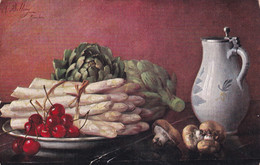 ILLUSTRATEUR(BILLING) CERISE_ASPERGE_CHAMPIGNON - Billing, M.