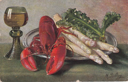 ILLUSTRATEUR(BILLING) ASPERGE_LANGOUSTE - Billing, M.