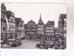 CPM PHOTO  FRITZLAR, LE MARKPLATZ En 1954! - Fritzlar