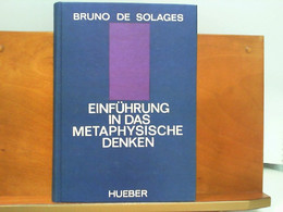 Einführung In Das Metaphysische Denken - Filosofie