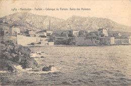 CPA 13 MONTREDON FORTAIN CALANQUE DU FORTAIN BAINS DE HOMMES - Autres & Non Classés