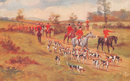 ¤¤  -  Chasse à Courre   -  Chiens De Chasse  -  Chevaux  -  Chasseurs  -  Vénerie    -   Illustrateur    -   ¤¤ - Chasse