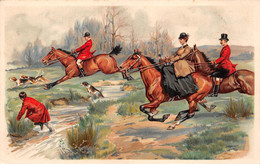 ¤¤  -  Chasse à Courre   -  Chiens De Chasse  -  Chevaux  -  Chasseurs  -  Vénerie    -   Illustrateur    -   ¤¤ - Chasse