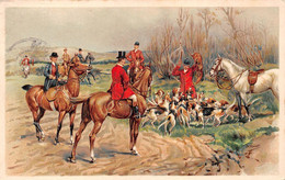 ¤¤  -  Chasse à Courre   -  Chiens De Chasse  -  Chevaux  -  Chasseurs  -  Vénerie    -   Illustrateur    -   ¤¤ - Chasse