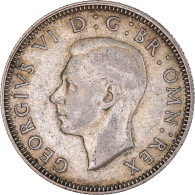 Monnaie, Grande-Bretagne, George VI, Shilling, 1942, TTB, Argent, KM:853 - I. 1 Shilling