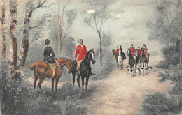 ¤¤  -  Chasse à Courre   -  Chiens De Chasse  -  Chevaux  -  Chasseurs  -  Vénerie    -   Illustrateur    -   ¤¤ - Chasse