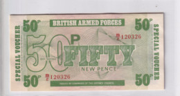 GRAN BRETAGNA 1972 50 NEW PENCE CONSECUTIVE DA B/2-120326 A 120334 - British Armed Forces & Special Vouchers