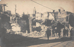 CPA SYRIE CARTE PHOTO BOMBARDEMENT DE DAMAS Cliché LUIGI STIRONI DAMAS - Siria