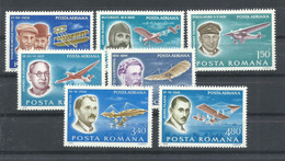 RUMANIA   YVERT   AEREO   259/65   MNH  ** - Ongebruikt