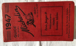 Guide Michelin 1947 A - Michelin (guide)