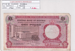 NIGERIA 1 POUND 1967 P8 - Nigeria