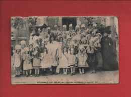 Delcampe - CPA En Mauvais état  - Gournay En Bray - Millenaire Normand 14 Juillet 1911 - Gournay-en-Bray