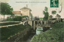 Charavines Les Bains * Vue Des écluses Du Lac Et Des Douches - Charavines