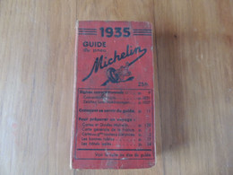 GUIDE MICHELIN DE 1935 - Michelin (guides)