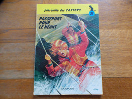 LA PATROUILLE DES CASTORS N° 21  PASSEPORT POUR LE NEANT   E.O 1979  TBE++++ - Buck Danny
