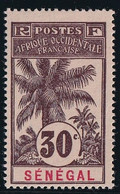 Sénégal N°38 - Neuf * Avec Charnière - TB - Unused Stamps