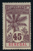 Sénégal N°41 - Neuf * Avec Charnière - TB - Unused Stamps