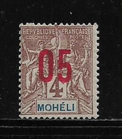 MOHELI   (  FRMOH - 9 ) 1912  N° YVERT ET TELLIER     N° 17 - Oblitérés