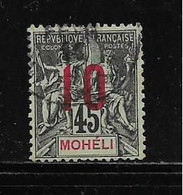 MOHELI   (  FRMOH - 11 ) 1912  N° YVERT ET TELLIER     N° 21 - Used Stamps