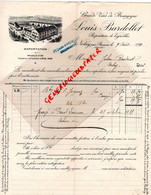 21- NOLAY PRES BEAUNE- RARE LETTRE LOUIS BARDOLLET-VINS BOURGOGNE-A JULIEN BOUDRIOT -1911 - Levensmiddelen