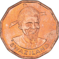 Monnaie, Eswatini, Sobhuza II, Cent, 1975, British Royal Mint, SUP+, Bronze - Swaziland