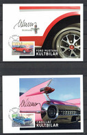 Martin Mörck. Sweden 2009. Oldtimers. Michel 2677C, 2678C, 2680C Maxi Cards. - Maximumkarten (MC)