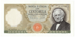 100000 LIRE ALESSANDRO MANZONI MEDUSA SENZA FIBRILLE 19/07/1970 SPL+ - Altri & Non Classificati