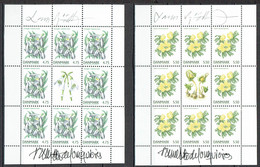 Lars Sjööblom. Denmark 2006. Spring Flowers. Michel 1423,1424. KLB: MNH. Signed. - Blocchi & Foglietti