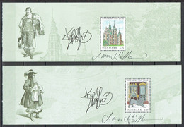 Lars Sjööblom. Denmark 2006. 400 Anniv. Rosenborg Castle. Michel H-Blatt 93-96 MNH. Signed. - Blocks & Kleinbögen