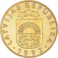 Monnaie, Lettonie, 20 Santimu, 1992, SUP+, Nickel-Cuivre, KM:22.1 - Lettonie