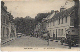 27 BEAUMESNIL  La Rue Du Château - Beaumesnil