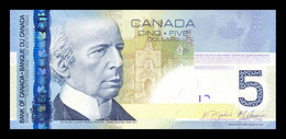 Canadá 5 Dollars 2006 (2010) Pick 101Ad SC UNC - Canada