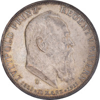 Monnaie, Etats Allemands, BAVARIA, Otto, 5 Mark, 1911, Munich, SUP, Argent - Taler Et Doppeltaler
