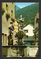 Autriche - BLUDENZ - Rathausbrunnen ( Jahre Foto Risch-Lau N° F 34864) Une Rue - Fontaine , Bassin , Statue - Bludenz