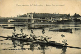 Villefranche * Union Nautique De La Commune * Club Sportif * Quatre Fins Sans Souci * Sport Aviron - Villefranche-sur-Saone