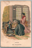 CHROMO BERIOT LILLE MOKA MARIAGE JAPON LITHO ROBIN TRADE CARD VICTORIAN JAPANESE WEDDING ASIE JAPAN ASIA - Van Houten