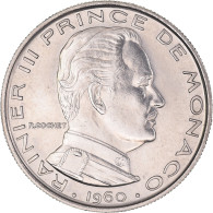 Monnaie, Monaco, Rainier III, Franc, 1960, Paris, ESSAI, SPL+, Nickel - 1960-2001 Nouveaux Francs