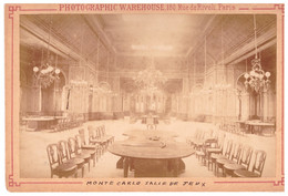 N°100924 -photographic Warehouse Monte Carlo -salle De Jeux- - Casino