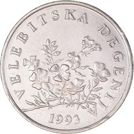 Monnaie, Croatie, 50 Lipa, 1993, TB+, Nickel Plaqué Acier, KM:8 - Croatie