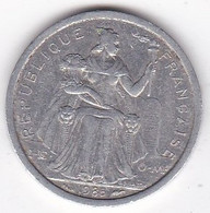 Polynésie Française . 1 Franc 1985,  En Aluminium - Polinesia Francesa